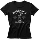 БЛУЗКА ЖЕНСКАЯ, ФУТБОЛКА С ПРИНТОМ, МАЛЕНЬКИЙ Я МОГУ БЫТЬ ХОРОШЕЙ СМЕШНОЙ