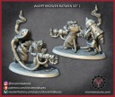 Warpthrower Ratmen #1 - Vinciminiatures - 3D печать
