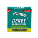 Лезвия для бритвы DERBY Professional, половинки, 100 шт - 4 упаковки