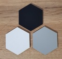 Panel dekoracyjny hexagon KOLORY heksagon 14 cm Kod producenta 6666