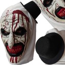 ХЭЛЛОУИН СВЕТОДИОДНАЯ МАСКА КРОВАВЫЙ КЛОУН ФАНТОМ Косплей ТЕРРИФЕР ДЛЯ ХЭЛЛОУИНА