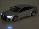 Металлическая модель автомобиля Audi RS 7 Sportback масштаб 1:35, звуки, фары ZA4615