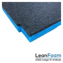 Пенопластовая вставка, графитовый наполнитель для коробки Metabo Metabox 145 LeanFoam