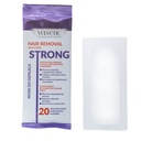 Depilačný vosk na telo v náplastiach Velvetic STRONG - Extra silný 20 ks. Značka Velvetic