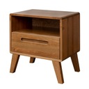 Nočný stolík bukový drevený blum užší nočný stolík s-40 cm Značka iná