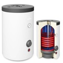 СТАНДАРТНЫЙ КОТЕЛ ОБЪЕМОМ 120 Л ВОДОНАГРЕВАТЕЛЬ ДЛЯ ГАЗОВЫХ КОТЛОВ ВЕРХНИЕ ПОДКЛЮЧЕНИЯ