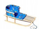 ДЕРЕВЯННЫЕ САНКИ со спинкой + МАТРАС + БЕСПЛАТНО