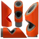 ШАБЛОН ИНСТРУМЕНТА ДЛЯ РЕЗКИ ТРУБ 50 ММ ИЗОЛЯЦИОННАЯ РЕЗКА ТРУБ 32/9