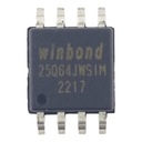 Чип WINBOND W25Q64JWSSIM 25Q64JWSIM 1,8 В