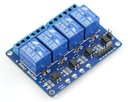 4-канальный релейный модуль 5В 10А AVR ARM