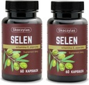 Skoczylas Selén, vitamín E, piperín 120 kapsúl Antioxidant Trávenie