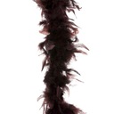 боа ТЕМНО-КОРИЧНЕВЫЙ делюкс NATURAL RETRO FEATHERS