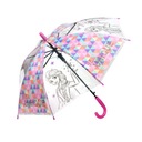 FROZEN ELZA прозрачный автоматический зонт