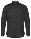 Tommy Jeans мужская рубашка FLEX POPLIN RF SHIRT BLACK