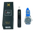 Комплект — испаритель X-Max V3 Pro+ Gold Edition + шлифовальная машина для часов Discreet