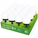 16X FARO OGRODOWA DIODO LUMINOSO LED SOLARNA BOLA BLANCA 10 CM 