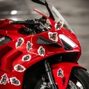 KIT LIPDUKŲ MOTORCYCLE 50 ARKUSZY WODODPORNE STICKERS WINYLOWE  photo 7