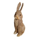 Соломенный пасхальный кролик 41 см - идеальное новогоднее украшение