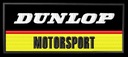 Нашивка для фанатов Dunlop Motorsport, вышитая термофольгой