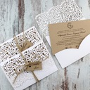 ОБРАЗЕЦ свадебных приглашений в стиле эко-рустик в стиле бохо