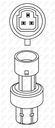 CONMUTADOR CISNIENIOWY, KLIMATYZACJA, EASY FIT NRF 38943 