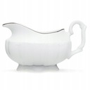 G237 МАРИЯ ТЕРЕЗА ФАРФОРОВАЯ ПЛАТИНОВАЯ БЛЮДА ДЛЯ СОУСНИКА