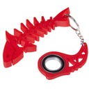 KEYSPINNER KEYRAMBIT KEYFLIPPER + REKINEK CZERWONY ZESTAW FLEXI HIT TIKTOK