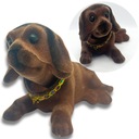 PRL DOG ​​СОБАКА С КИВАЮЩЕЙ И ДВИГАЮЩЕЙ ГОЛОВОЙ ГАДЖЕТ ДЛЯ УКРАШЕНИЯ АВТОМОБИЛЯ