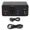 PRZEDWZMACNIACZ MIKROFONOWY NISKI POZIOM HAŁASU