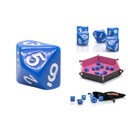 KOSTKA RPG KOŚĆ DZIESIĘCIOŚCIENNA K10 NIEBIESKA