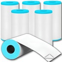 5 РУЛОНОВ ТЕРМАЛЬНОЙ САМОКЛЕЯЩЕЙСЯ БУМАГИ ДЛЯ ПЕЧАТИ ВСТАВКИ 3 МЕТРА