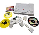 КОНСОЛЬ SONY PLAYSTATION PSX PS1 SCPH-7502 + игры и аксессуары для карт памяти