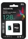 ADATA 128 ГБ micro SD XC CL10 UHS U3 A2 V30 100 МБ