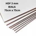 Płyta HDF formatka 750 x 750mm biała 1szt.