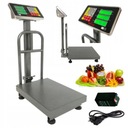 ЭЛЕКТРОННЫЙ СКЛАД-МАГАЗИН ВЕСЫ ЖК-100 КГ