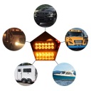 HEADLIGHTS WARNINGS LED LAFETTE HELP STROBOSKOPY LED BEAM DO RADIATOR GRILLES POMARACZOWE  photo 7