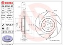 DISCO DE FRENADO PARTE DELANTERA BREMBO 