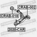 ВТУЛКА ПЕРЕДНЬОГО ПРАВОГО ВАЛЕЖА FEBEST CRAB-018photo 13