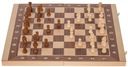 Игра 3-1 Деревянный турнир по шахматам 4 + Нарды + Шашки - 44 x 44 см