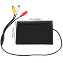 CÁMARA RETROVISOR ESPEJO COCHE MONITOR WIDOK CON PARTE TRASERA COCHE 