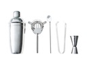 НАБОР БАРТМЕНА ДЛЯ НАПИТКОВ ШЕЙКЕР шейкер 5 шт.
