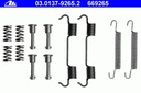 ATE 03.0137-9265.2 SET AKCESORIOW, BRAKE SHOES BRAKE BRAKES POSTOJOWEGO photo 8 - milautoparts-fr.ukrlive.com