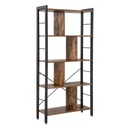 LOFT индустриальный металлический книжный шкаф