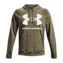 МУЖСКАЯ ХУДИ С БОЛЬШИМ ЛОГОТИПОМ UNDER ARMOR RIVAL FLEECE, ЗЕЛЕНАЯ M