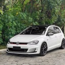 НАКЛАДКА SPLITER DO БАМПЕРА VOLKSWAGEN GOLF VII 7 GTI / R-LINE 13-17R  (17398091521) фото min 5