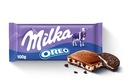 Milka czekolada mleczna z kawałkami ciasteczek Oreo 100 g mała tabliczka