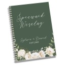 СВАДЕБНЫЙ песенник СВАДЬБА на спирали УЗОРЫ ЦВЕТА