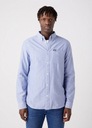 Wrangler One Pocket Button Down - Blue Tint