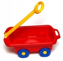 Vozík na hračky skladacia rukoväť pre záhradu a domácnosť Vek dieťaťa 2 roky +