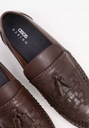 Kožené loafersy ASOS veľ. 42,5 Originálny obal od výrobcu škatuľa